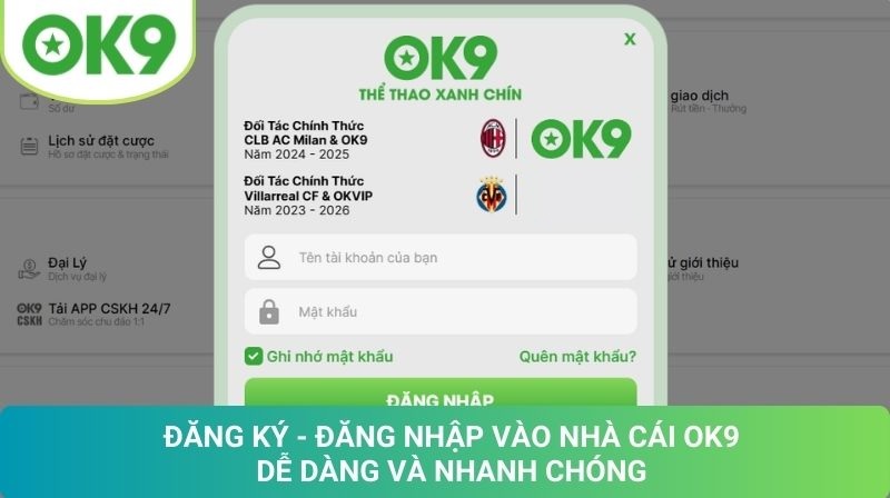 OK9 🎖️ Trang Chủ OK9.COM Chính Thức ⭐️ Ưu Đãi Nạp Đầu +128K 21 HƯỚNG DẪN ĐĂNG KÝ OK9 CHI TIẾT TỪNG BƯỚC (PC & MOBILE)